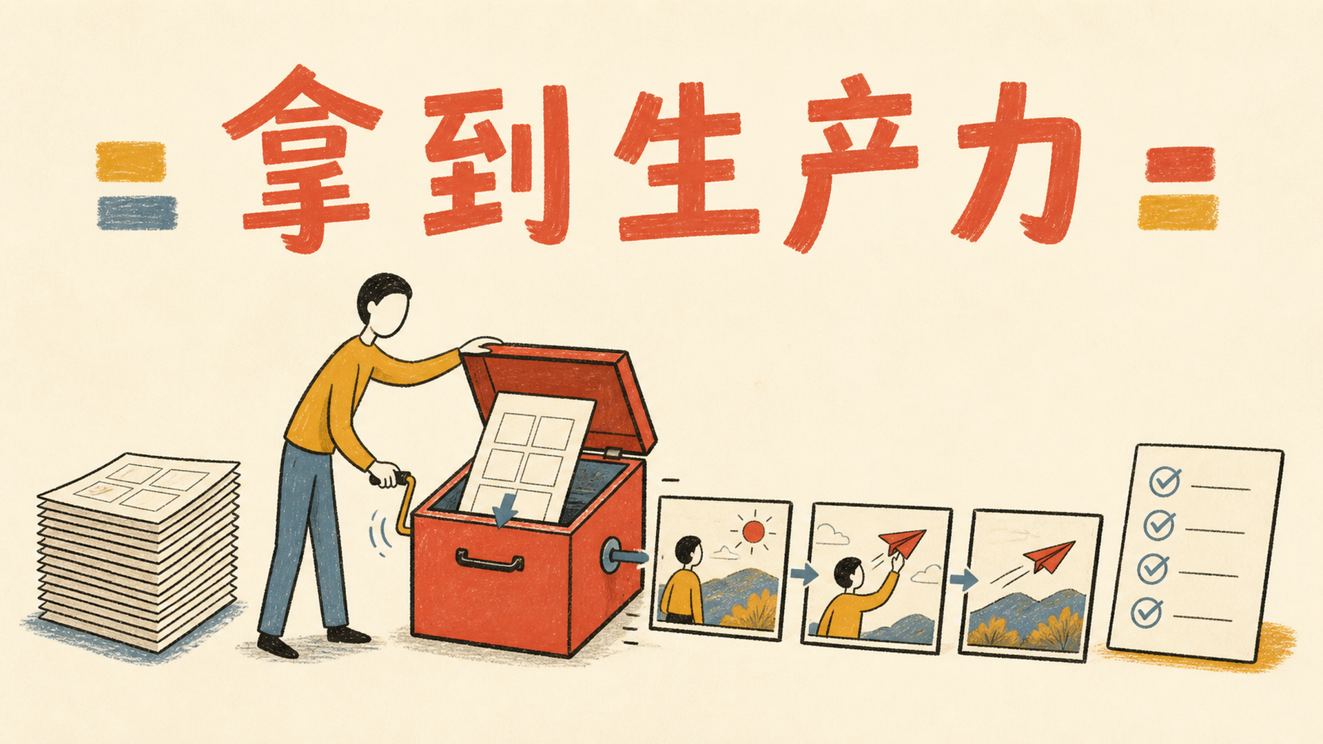 拿到生产力